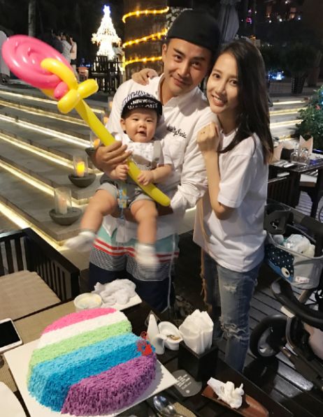 李茂弦子三亚躲雾霾 李茂弦子大婚3