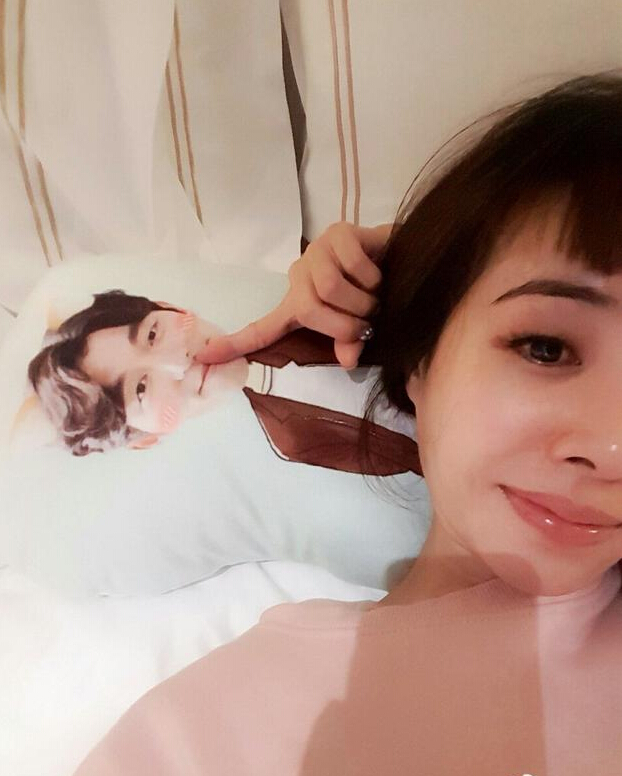 蔡依林男朋友是谁 获赠孔刘抱枕窃喜1