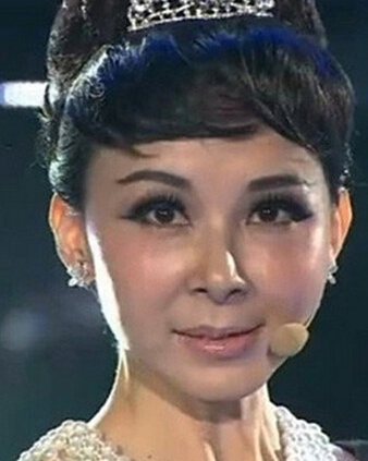 台湾的第一美女萧蔷 靠走光整容博眼球3