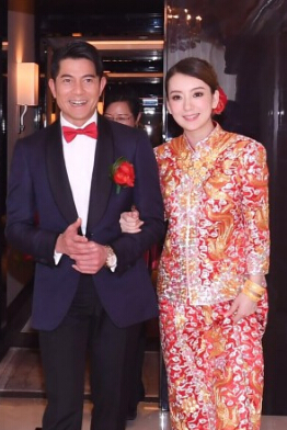郭富城方媛大婚 方爸爸称听郭富城歌长大2