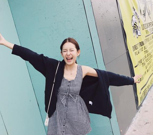 陈赫的老婆张子萱产后清纯 张子萱孕照性感2