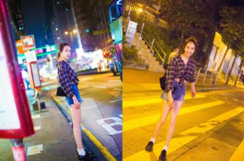 宋茜香港旅行放飞自我 变换穿着心情好2