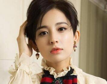 娜扎再剪短发上热搜 不规则刘海可爱3
