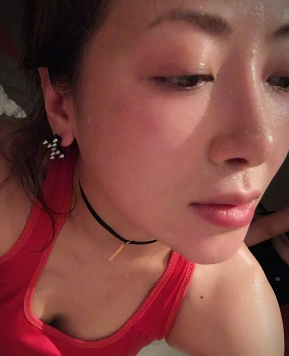 陈紫函爱上流汗的感觉 大汗淋漓傲人上围吸睛2