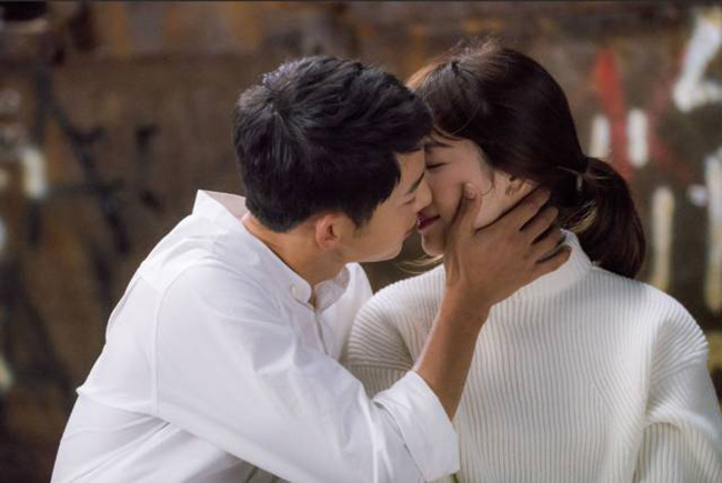 宋仲基宋慧乔大婚 婚礼上两人全程甜到齁2
