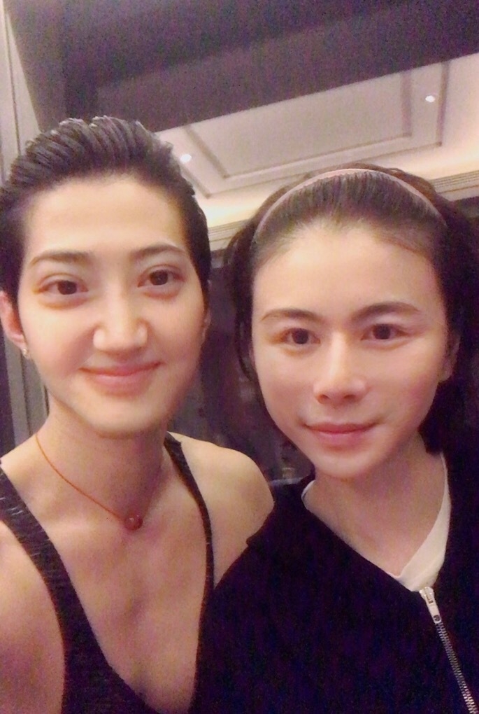 陈学冬景甜自拍 吊带背心卖萌换脸4