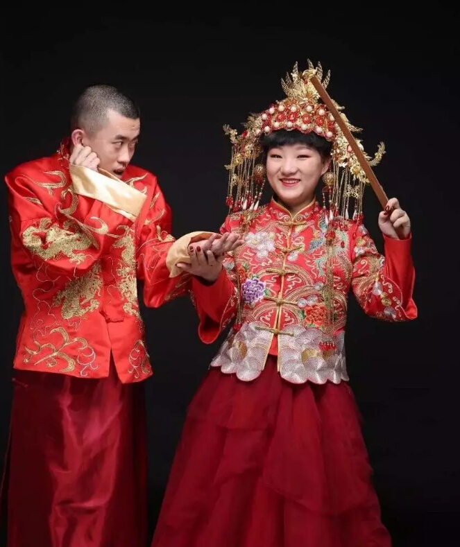 美女主播找到真爱 直播间中两主播喜结连理3