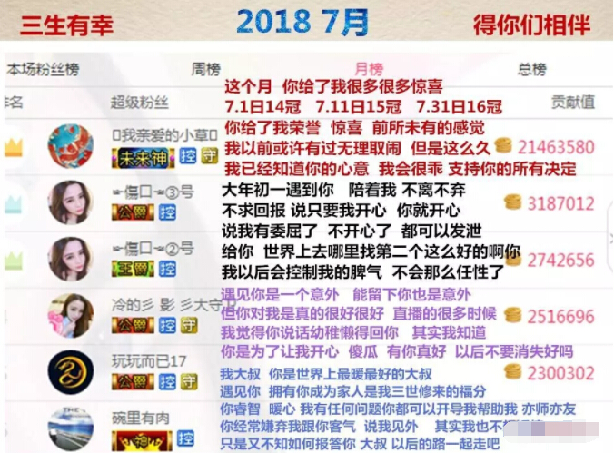 美女直播间大场面 比风神灵人气还高是谁5