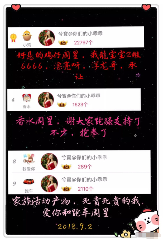 美女主播成摘星小姐姐 众多周星尽收囊中2