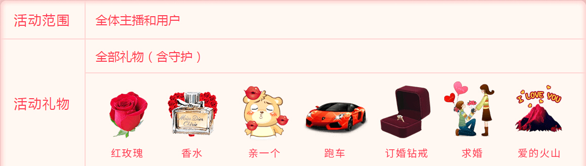 秀色直播间爱的告白 浪漫久月来开启2