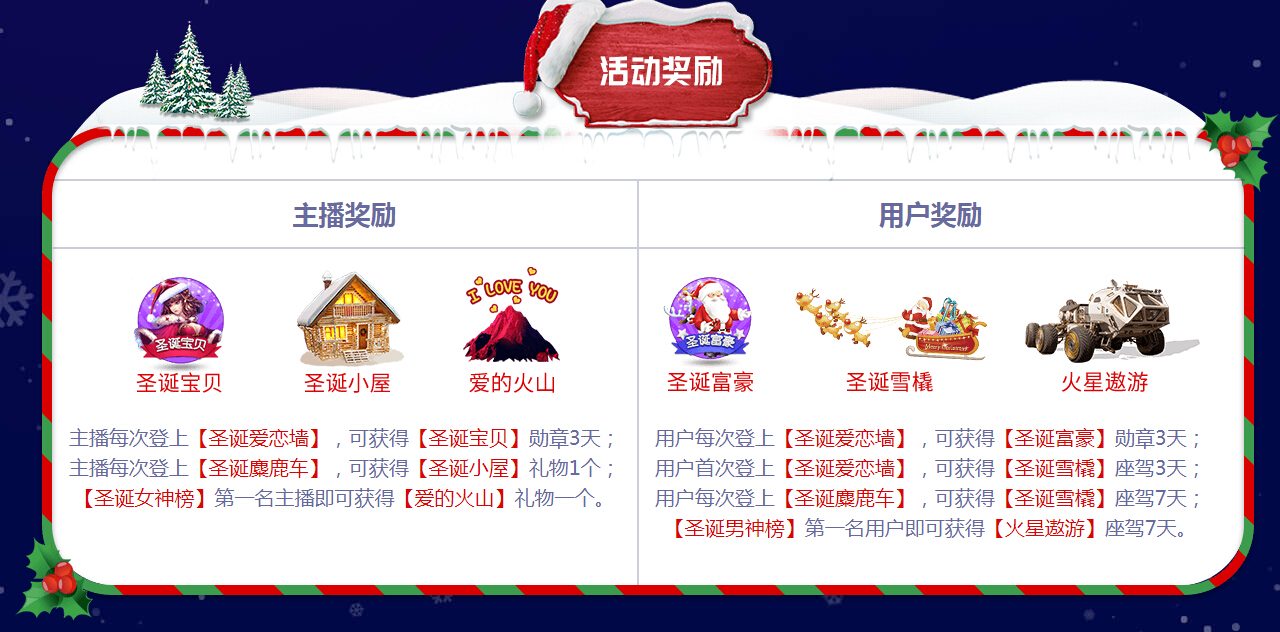 美女直播间奖励
