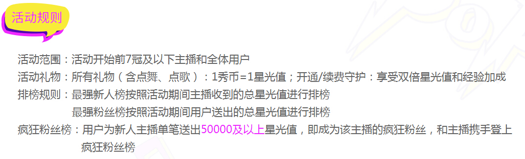 美女直播间规则