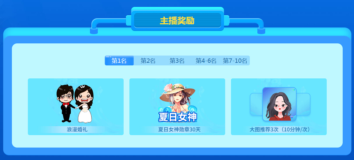 主播奖励