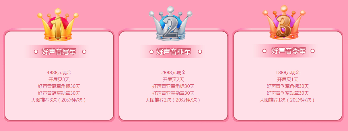 主播奖励活动