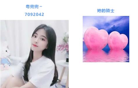 美女主播粤兜兜和她的骑士