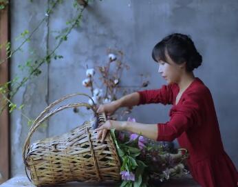 李子柒春日鲜花宴照片曝光简直太美了3
