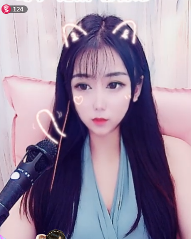 秀色美女主播芒果2