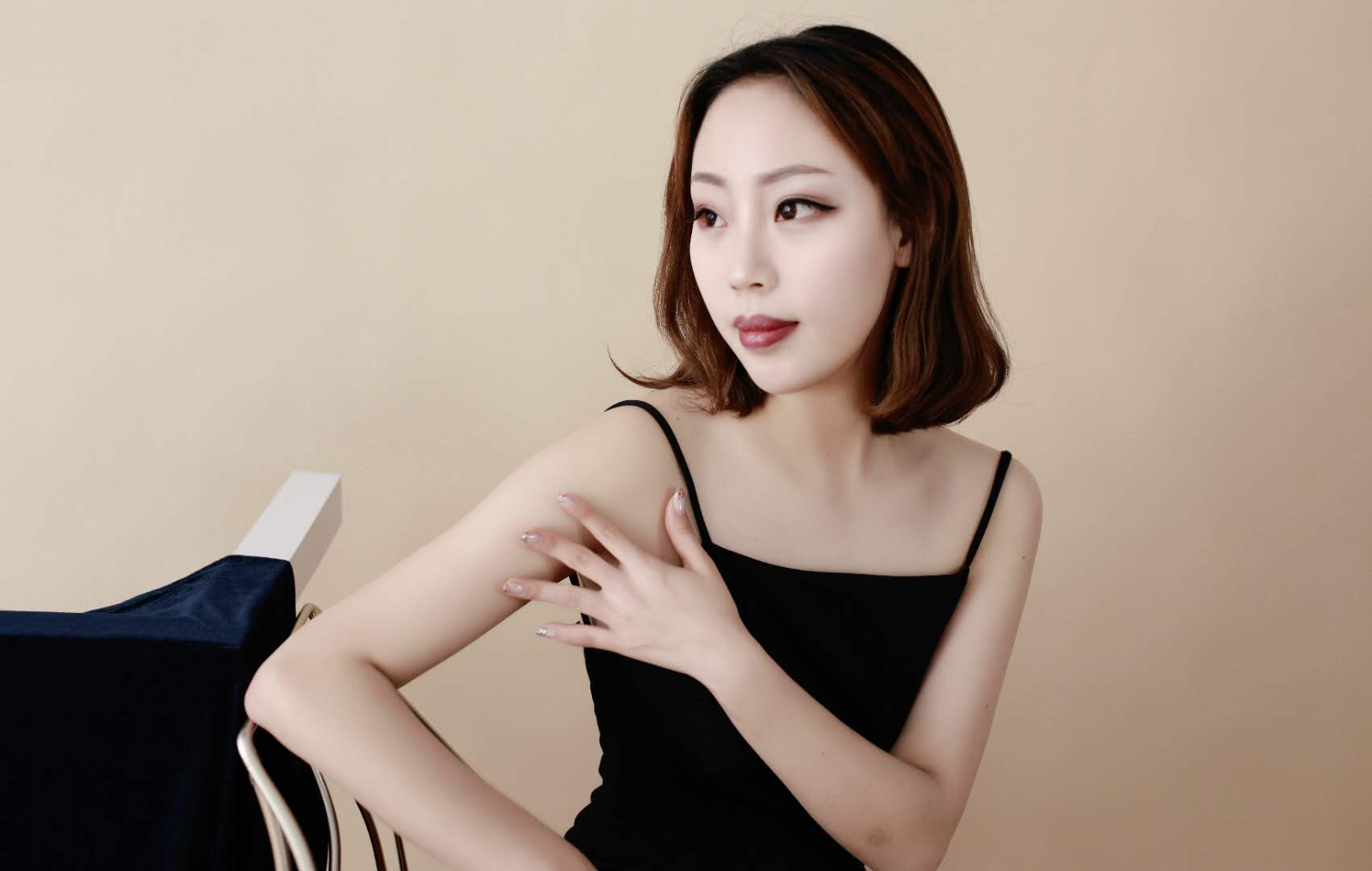 秀色直播间 好看的美女锁骨合集1
