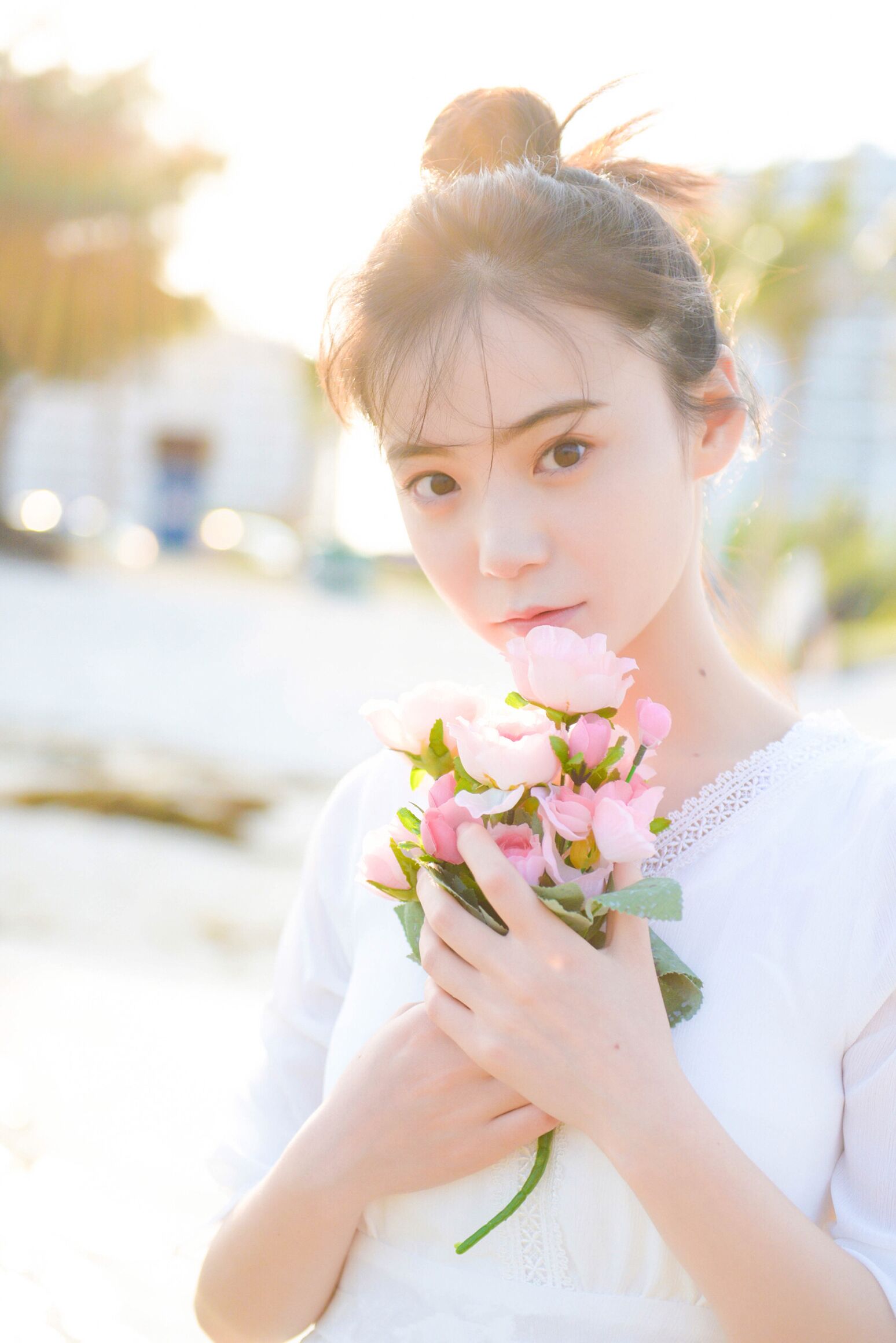 美女主播桃夭，古典舞获大哥助力2