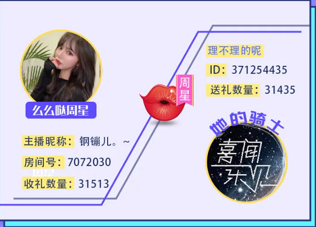 周星主播钢镚儿