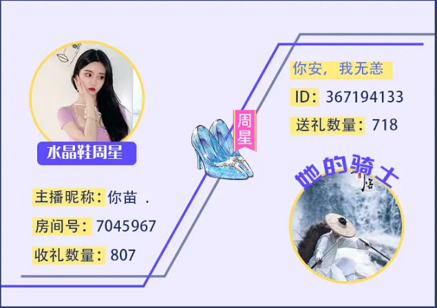 水晶鞋周星主播你苗.