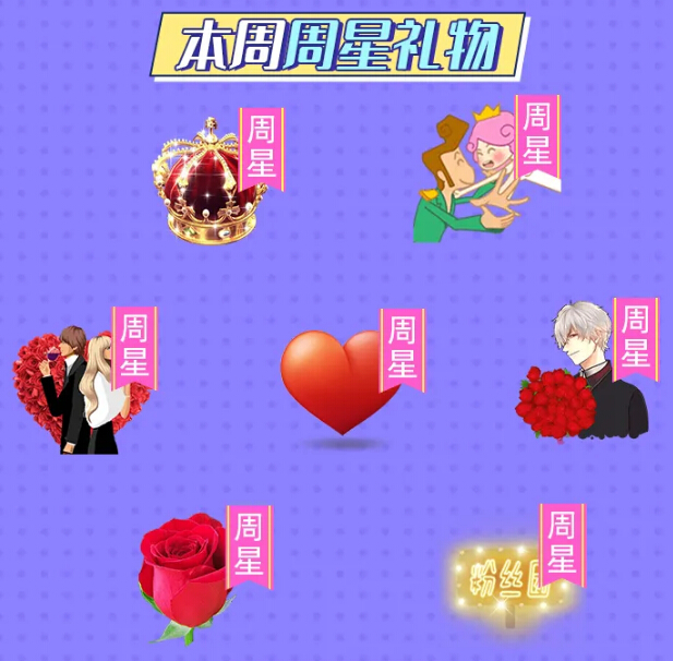 本周周星礼物