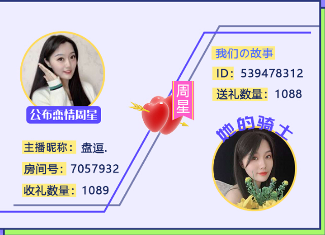 公布恋情周星主播盘逗.