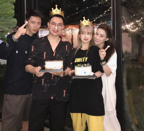 周扬青与神秘帅哥庆生 男方身价不输罗志祥