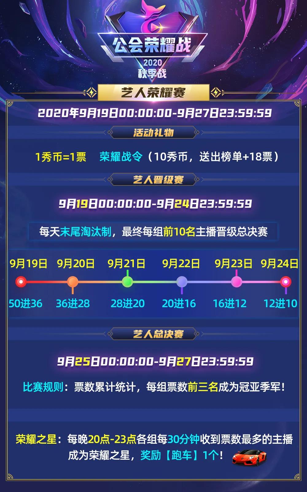 秀色公会荣耀赛
