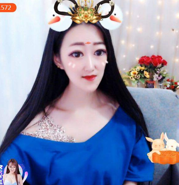 推荐美女主播多余 秀色人气榜第一1