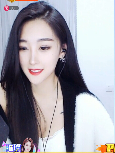 性感美女直播 疑似美女江疏影的直播间2