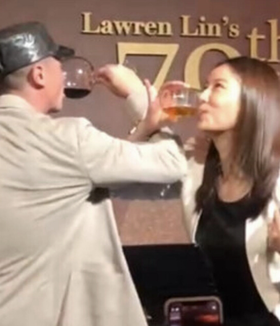 霍建华林心如喝交杯酒1