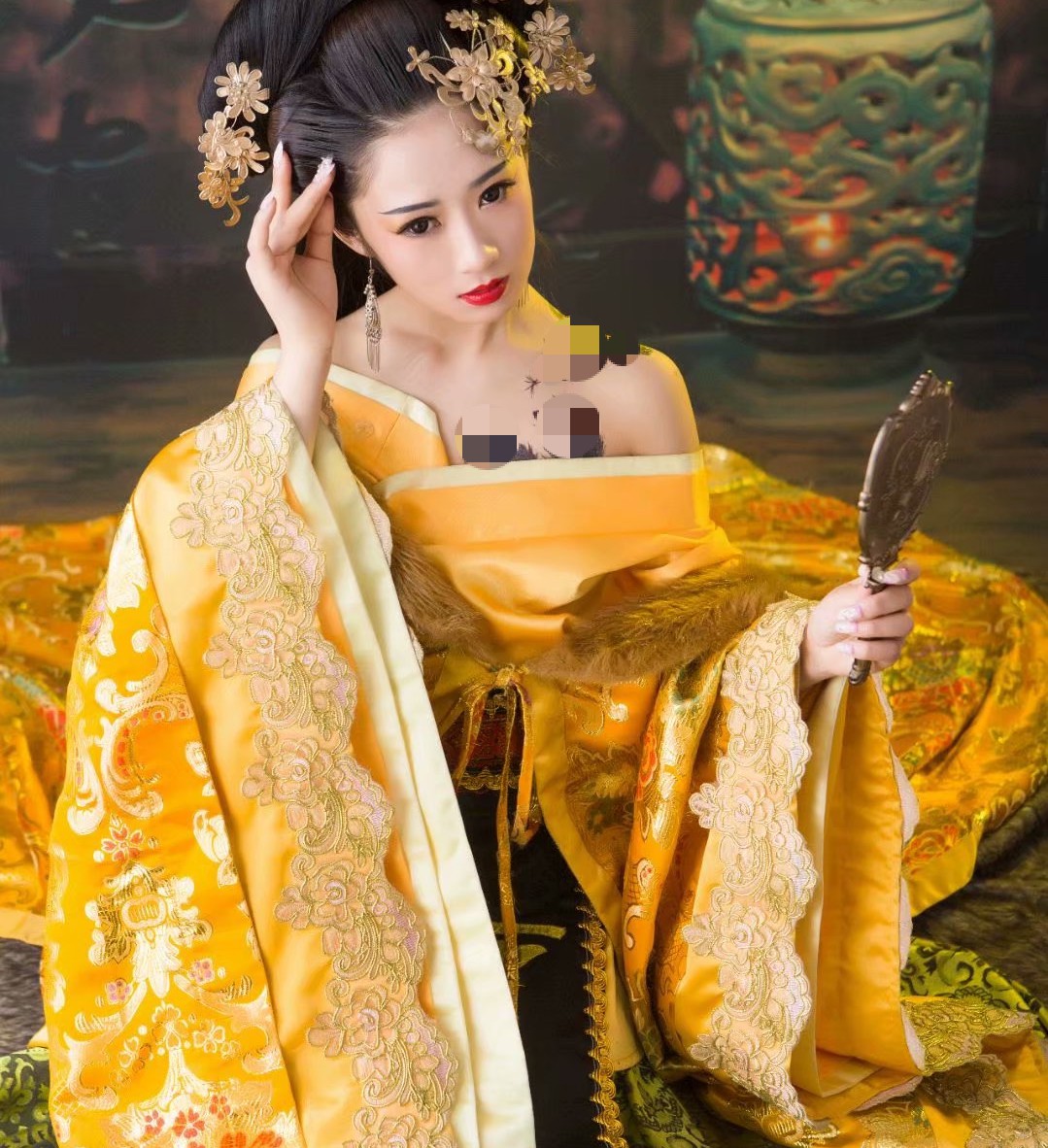 美女直播间唯美古筝琵琶《小桥流水 》，竟然这么好听!1
