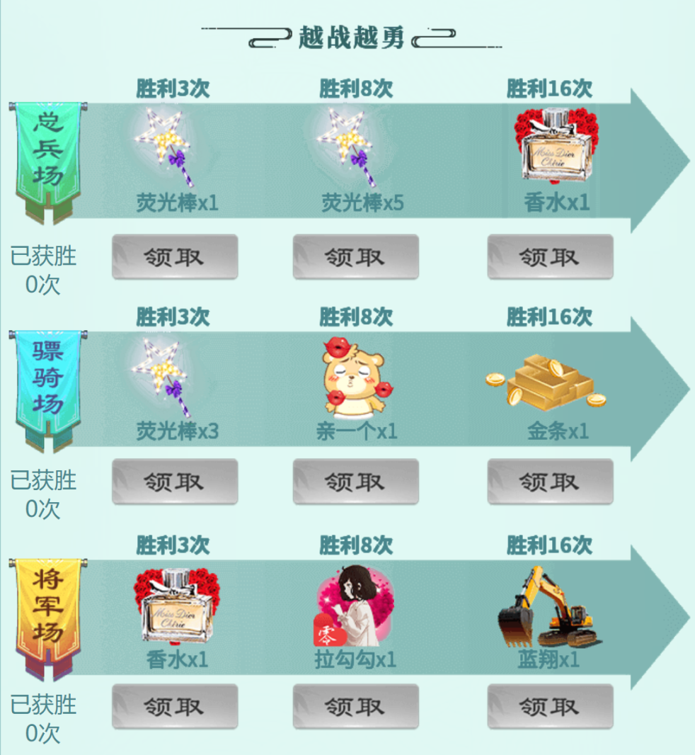 秀色活动奖励全民战神福利
