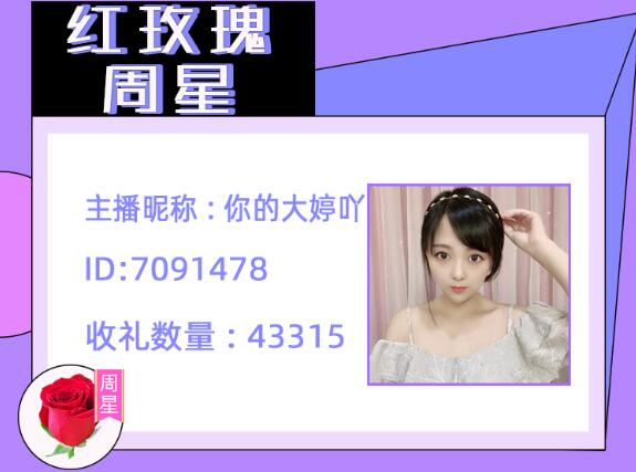 红玫瑰周星主播你的大婷吖