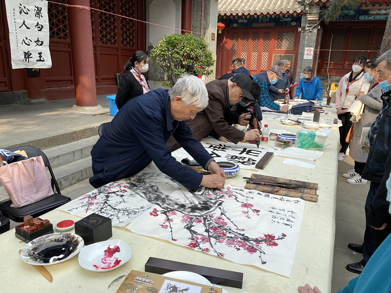 思享无限走进法源寺 直播丁香诗会笔会