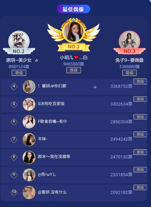 最佳偶像