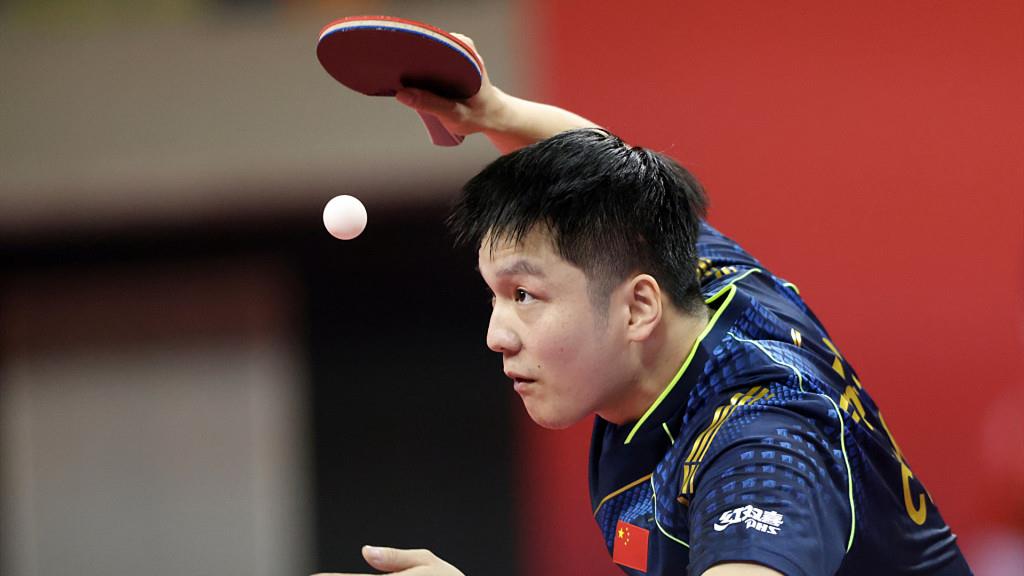 国乒热身赛樊振东4-0战胜马龙获得冠军